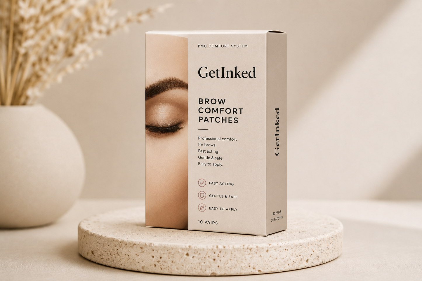 GetInked Brow Comfort Patches